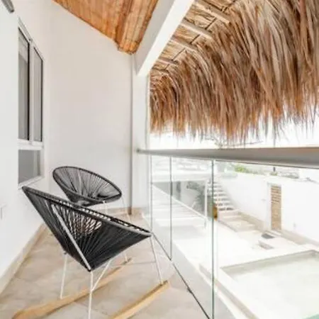 Сasa de vacaciones Espectacular Casa En La Playa, De Indias Cartagena
